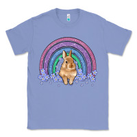 Colony Blue bunny rainbow Classic Tee - Artiststas