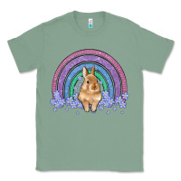 Sage bunny rainbow Classic Tee - Artiststas