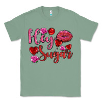 Sage hey sugar with lips and candies olivia Classic Tee - OliviaCreatesArt