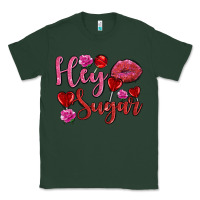 Sports Green hey sugar with lips and candies olivia Classic Tee - OliviaCreatesArt