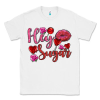 White hey sugar with lips and candies olivia Classic Tee - OliviaCreatesArt