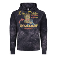 Cloud Black the burgermeister home of the meister burger Vintage Hoodie - linhVisuals