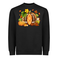 Black Fall American Football Heavyweight Sweatshirt - RanaPortraitStore