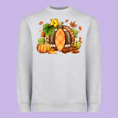 Fall American Football Heavyweight Sweatshirt Designed By Ranaportraitstore