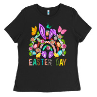 Black Easter Day Ladies Tee - BundleAndBundleShop