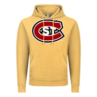Vintage Mustard st. cloud state Huskies, Gear Vintage Hoodie - linhVisuals