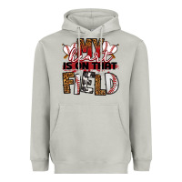 Moon Dust my heart is on that field baseball Heavyweight Hoodie - RanaPortraitStore