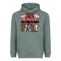 Sage my heart is on that field baseball Heavyweight Hoodie - RanaPortraitStore
