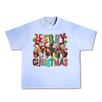 Grape Ice Merry christmas pigs Urban Heavy Tee - FaDigitalArtStudio