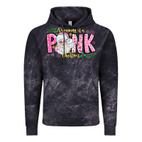 Cloud Black dreaming of a pink christmas Vintage Hoodie - CowhideDigitalArt