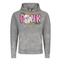 Cloud Rock dreaming of a pink christmas Vintage Hoodie - CowhideDigitalArt
