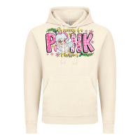 Vintage Artic dreaming of a pink christmas Vintage Hoodie - CowhideDigitalArt