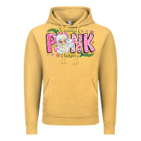 Vintage Mustard dreaming of a pink christmas Vintage Hoodie - CowhideDigitalArt