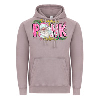 Vintage Zinc dreaming of a pink christmas Vintage Hoodie - CowhideDigitalArt