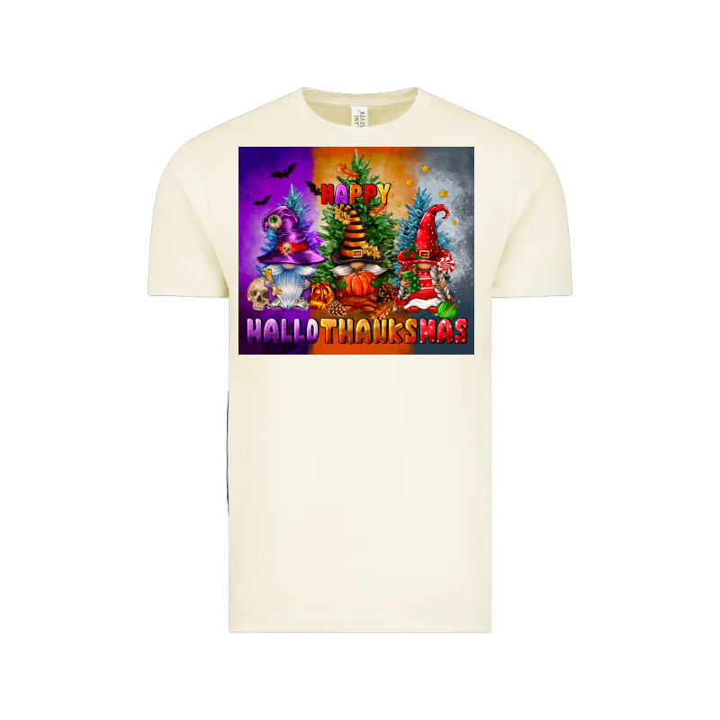 Happy Hallothanksmas Vintage Tee by FaDigitalArtStudio | Teevron