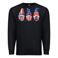 Black usa fourth of july gnomes Premium Sweatshirt - RanaPortraitStore
