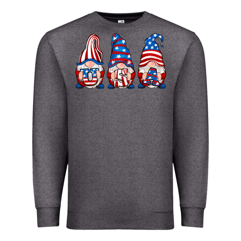 Usa Fourth Of July Gnomes Premium Sweatshirt by RanaPortraitStore | Teevron
