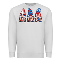 Dove Grey usa fourth of july gnomes Premium Sweatshirt - RanaPortraitStore