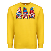 Lemon usa fourth of july gnomes Premium Sweatshirt - RanaPortraitStore