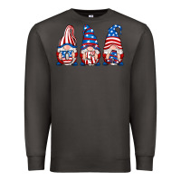 Smoke usa fourth of july gnomes Premium Sweatshirt - RanaPortraitStore