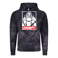 Cloud Black grumpy funny Vintage Hoodie - linhVisuals