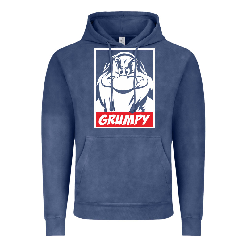 Grumpy Funny Vintage Hoodie by linhVisuals | Teevron