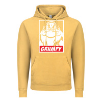 Vintage Mustard grumpy funny Vintage Hoodie - linhVisuals