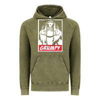 Vintage Olive grumpy funny Vintage Hoodie - linhVisuals