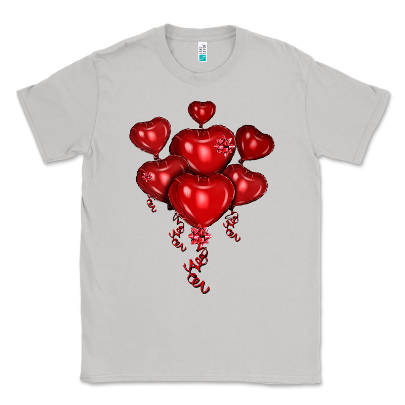 Heart Balloons Olivia Classic Tee by OliviaCreatesArt | Teevron