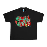 Black Christmas Can't Touch This Elf Urban Heavy Tee - FaDigitalArtStudio