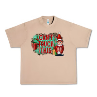 Burro Christmas Can't Touch This Elf Urban Heavy Tee - FaDigitalArtStudio