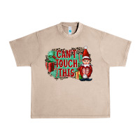 French Oak Christmas Can't Touch This Elf Urban Heavy Tee - FaDigitalArtStudio