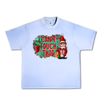 Grape Ice Christmas Can't Touch This Elf Urban Heavy Tee - FaDigitalArtStudio