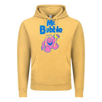 Vintage Mustard mr bubble Vintage Hoodie - linhVisuals