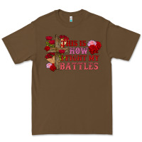 Cacao This is how i fight my battles Valentine's Day Premium Tee - FaDigitalArtStudio