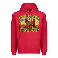 Cardinal cowgirl Premium Hoodie - Artiststas