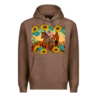 Chestnut cowgirl Premium Hoodie - Artiststas