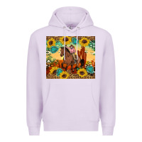 Lilac cowgirl Premium Hoodie - Artiststas