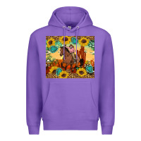 Purple cowgirl Premium Hoodie - Artiststas