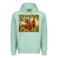 Seafoam cowgirl Premium Hoodie - Artiststas