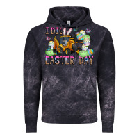Cloud Black I Dig Easter Day Vintage Hoodie - CowhideDigitalArt