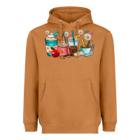 Meerkat teacher coffee cups Heavyweight Hoodie - RanaPortraitStore