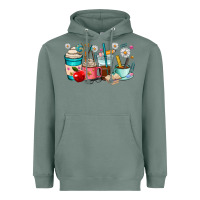 Sage teacher coffee cups Heavyweight Hoodie - RanaPortraitStore