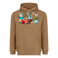 Toasted Coconut teacher coffee cups Heavyweight Hoodie - RanaPortraitStore