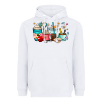 White teacher coffee cups Heavyweight Hoodie - RanaPortraitStore