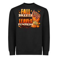 Black Fall breeze crunchy leaves pumpkins please Heavyweight Sweatshirt - RanaPortraitStore