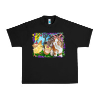 Black easter farm chicks and bunny Urban Heavy Tee - RanaPortraitStore