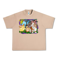 Burro easter farm chicks and bunny Urban Heavy Tee - RanaPortraitStore