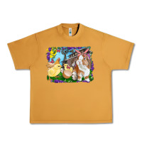Peanut Butter easter farm chicks and bunny Urban Heavy Tee - RanaPortraitStore