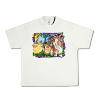 Pistachio easter farm chicks and bunny Urban Heavy Tee - RanaPortraitStore